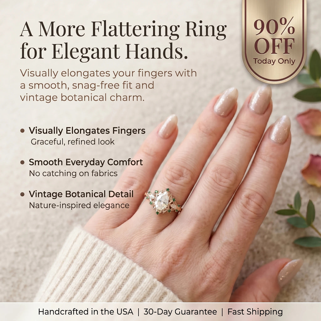 🔥90% OFF Last Day Sale |Briar Moon™ Finger-Flattering Comfort Ring