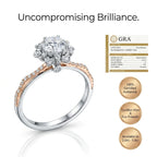 🔥90% OFF Last Day Sale |The Royal Sunburst Moissanite Ring | Hand-Forged Snag-Free Heirloom Quality