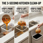 Last Day Sale!🔥 50% OFF Kitchen Sink Strainer - Zero-Touch Disposal | Foldable Space-Saver | Anti-Clog | Easy Suction Install