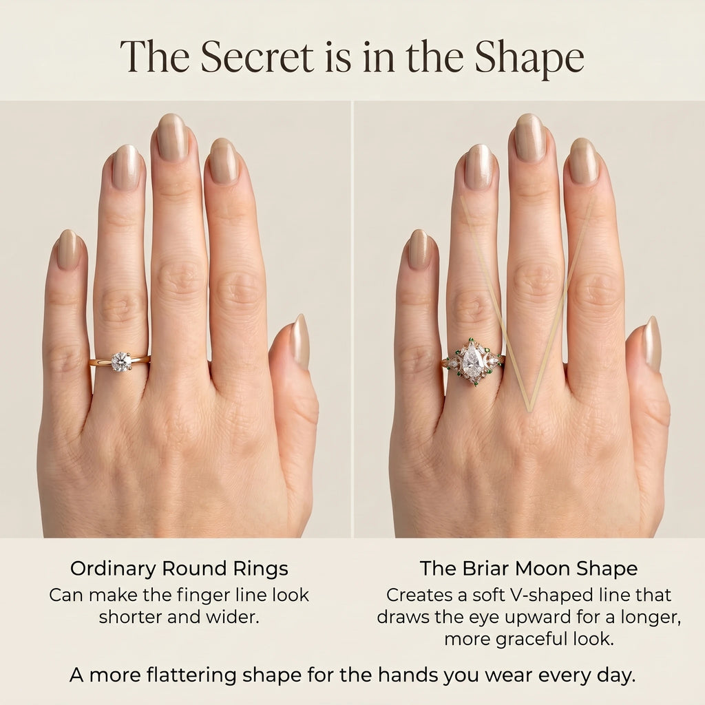 🔥90% OFF Last Day Sale |Briar Moon™ Finger-Flattering Comfort Ring
