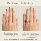 🔥90% OFF Last Day Sale |Briar Moon™ Finger-Flattering Comfort Ring