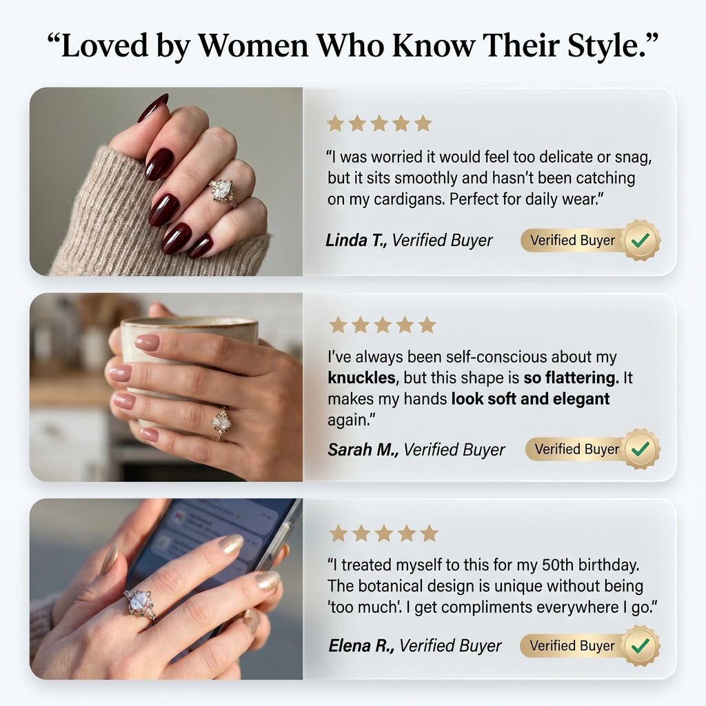 🔥90% OFF Last Day Sale |Briar Moon™ Finger-Flattering Comfort Ring