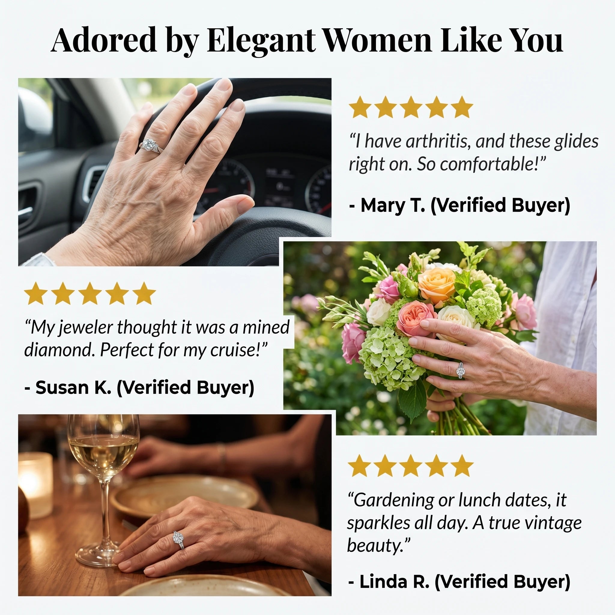 🔥90% OFF Last Day SaleThe Breathtaking "Worry-Free" Vintage Ring | Passes Diamond Tester & Arthritis-Friendly