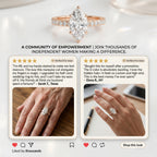 Secret VIP Glitch!🔓 90% OFF The Youth-Revival Marquise Ring - Effortless Elegance, Slimmer Hands