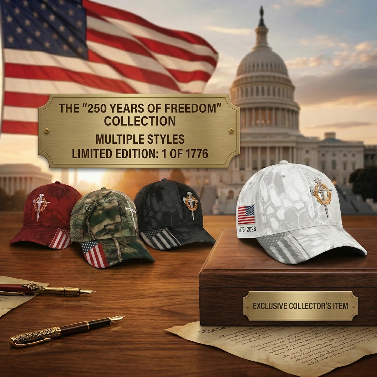 ZUVANTA™ The Limited Edition 250th Anniversary Salvation Hat| 70% OFF🔥 Last Day Sale