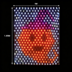Custom Solar-Powered National Flag Net Lights - Commemorative and Fun Outdoor Decorations