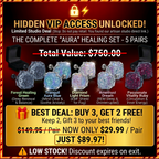 Secret VIP Glitch!🔓 80% OFF The Aura Healing Studs - Zero Anxiety, Effortless Glow