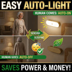 Auto-Sensor Night Light Prevent Dark Falls (No Tools Needed!) 70% OFF🔥 Last Day Sale