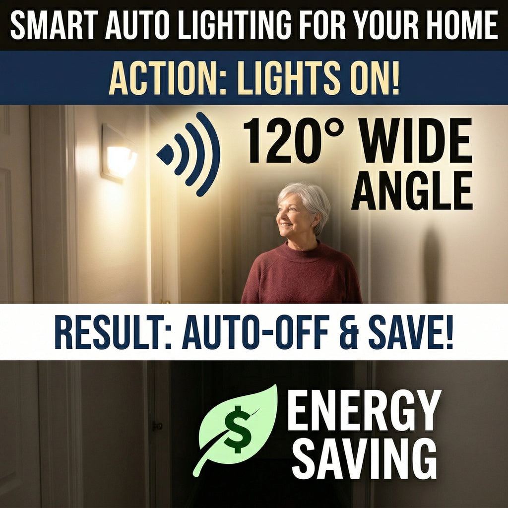 Auto-Sensor Night Light Prevent Dark Falls (No Tools Needed!) 70% OFF🔥 Last Day Sale