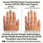 Secret VIP Glitch!🔓 90% OFF The Youth-Revival Marquise Ring - Effortless Elegance, Slimmer Hands