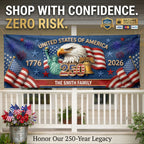 American Banner – Celebrate 250 Years of Freedom 🇺🇸 | 70% OFF🔥 Last Day Sale