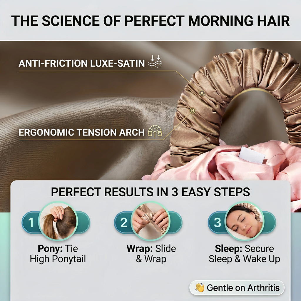 Mother's Day Sale!🔥 40% OFF The DreamWrap Hair Tie - Zero Damage, Perfect Morning Hair
