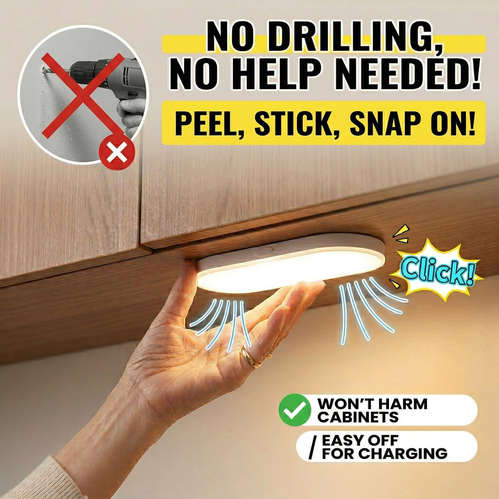 Auto-Sensor Night Light Prevent Dark Falls (No Tools Needed!) 70% OFF🔥 Last Day Sale