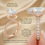Secret VIP Glitch!🔓 90% OFF The Youth-Revival Marquise Ring - Effortless Elegance, Slimmer Hands