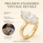 🔥90% OFF Last Day Sale | The 7.00ct Marquise Hidden Halo Masterpiece