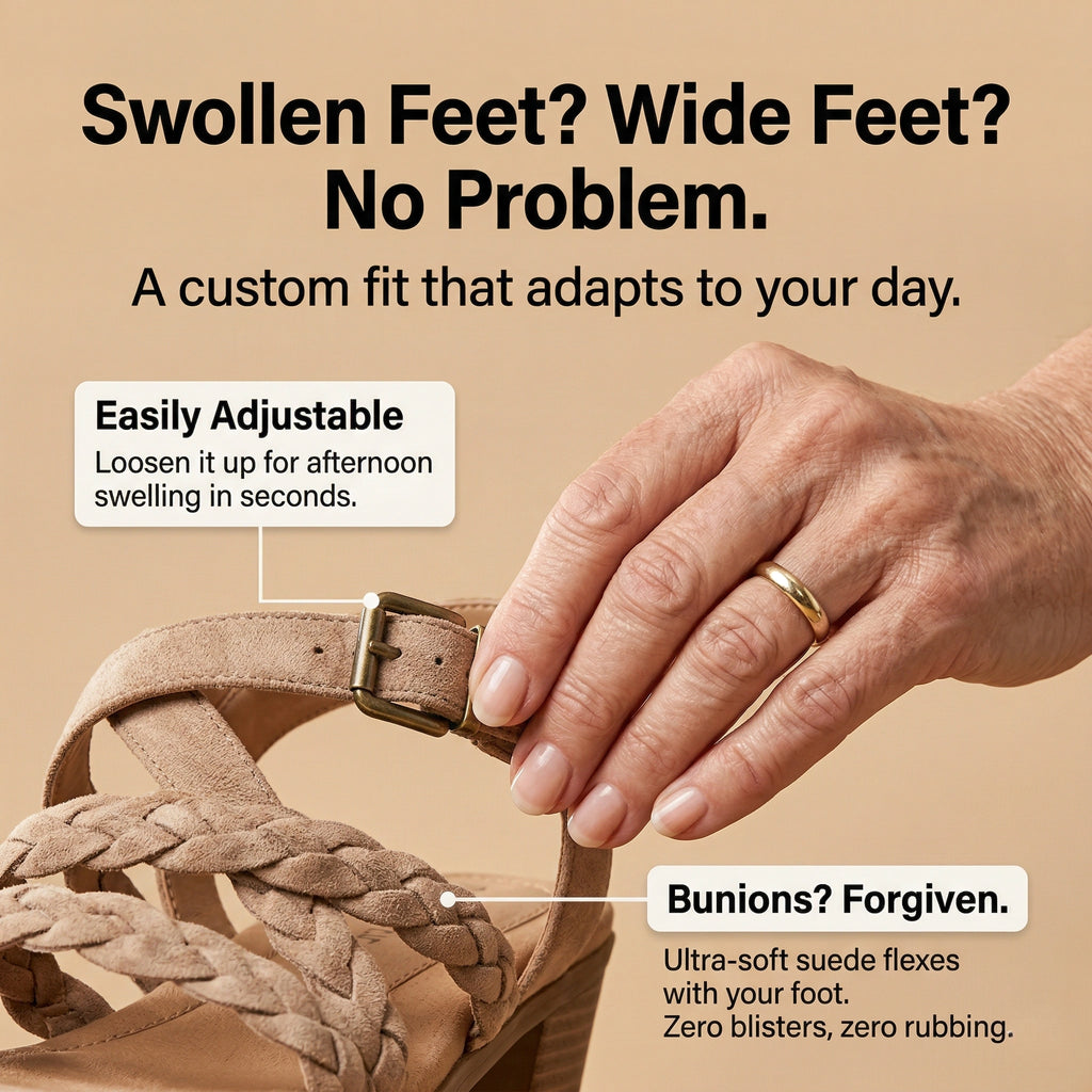 Hand-Braided Artisan Sandal – Pain-Free Support for Every Step | Mother's Day Special 50% OFF 🎁