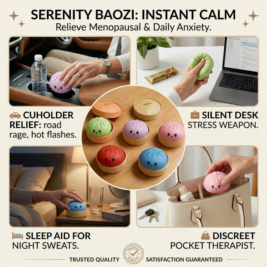 Calming Sensory Bao Relieves Menopausal Mood Swings (Satisfying Squeeze!)90% OFF🔥 Warehouse Clearance
