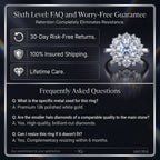 🔥90% OFF Last Day Sale |Heirloom Floral Moissanite Ring - Anti-Spin Comfort Fit for All Knuckles
