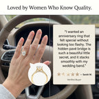 🔥90% OFF Last Day Sale |Vintage Monaco™ Seamless Petal Arch Solitaire