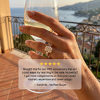 🔥90% OFF Last Day Sale |The Seamless Radiant Ring | Everyday Custom-Jeweler Look