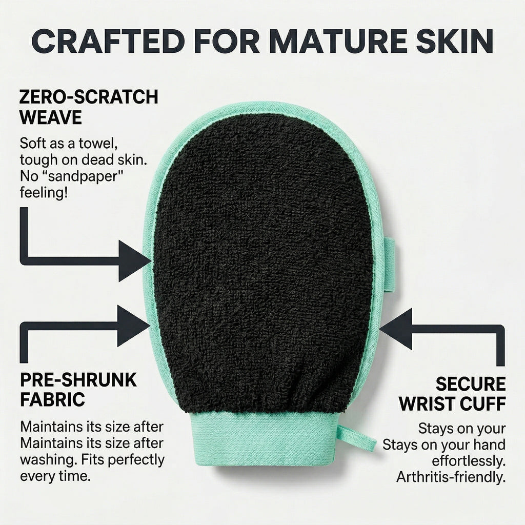 Mother's Day Sale!🔥 50% OFF Deep Exfoliating Glove - Zero Mess, Instant Youthful Glow