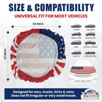 🔥50% OFF Last Day Sale 🎉4th Of July Flash Sale 65K+🔥American Car Hood Flag🦅No Glue No Tools🚗 Install in 1 Minute