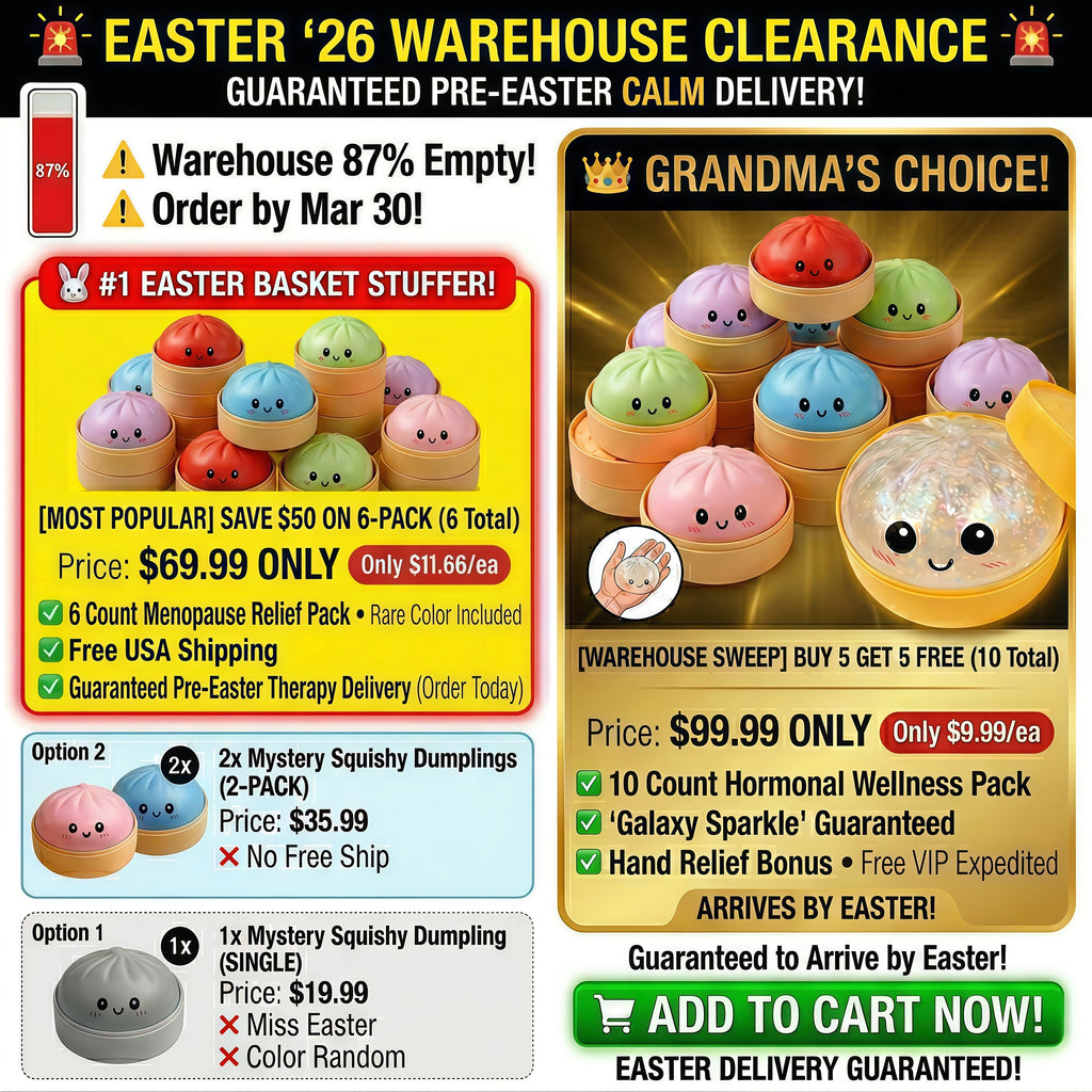 Calming Sensory Bao Relieves Menopausal Mood Swings (Satisfying Squeeze!)90% OFF🔥 Warehouse Clearance