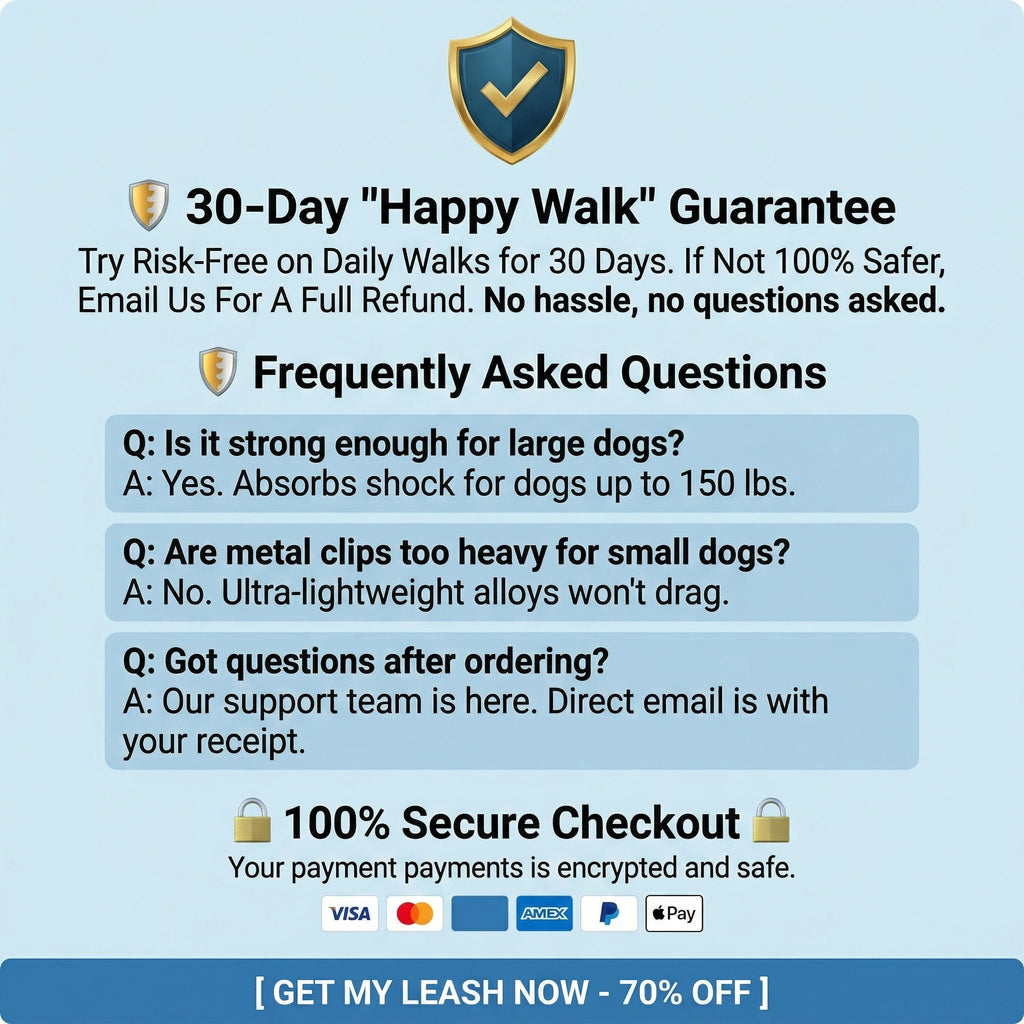 Last Day Sale!🔥 50% OFF Premium Hands-Free Dog Leash - Arthritis & Back Friendly