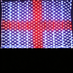 Custom Solar-Powered National Flag Net Lights - Commemorative and Fun Outdoor Decorations