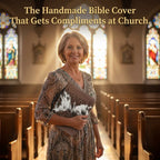 Last Day Sale!🔥 50% OFF The Sunday Grace Western Cowhide Bible Organizer — Handcrafted Zip-Around Cover for Study & Church