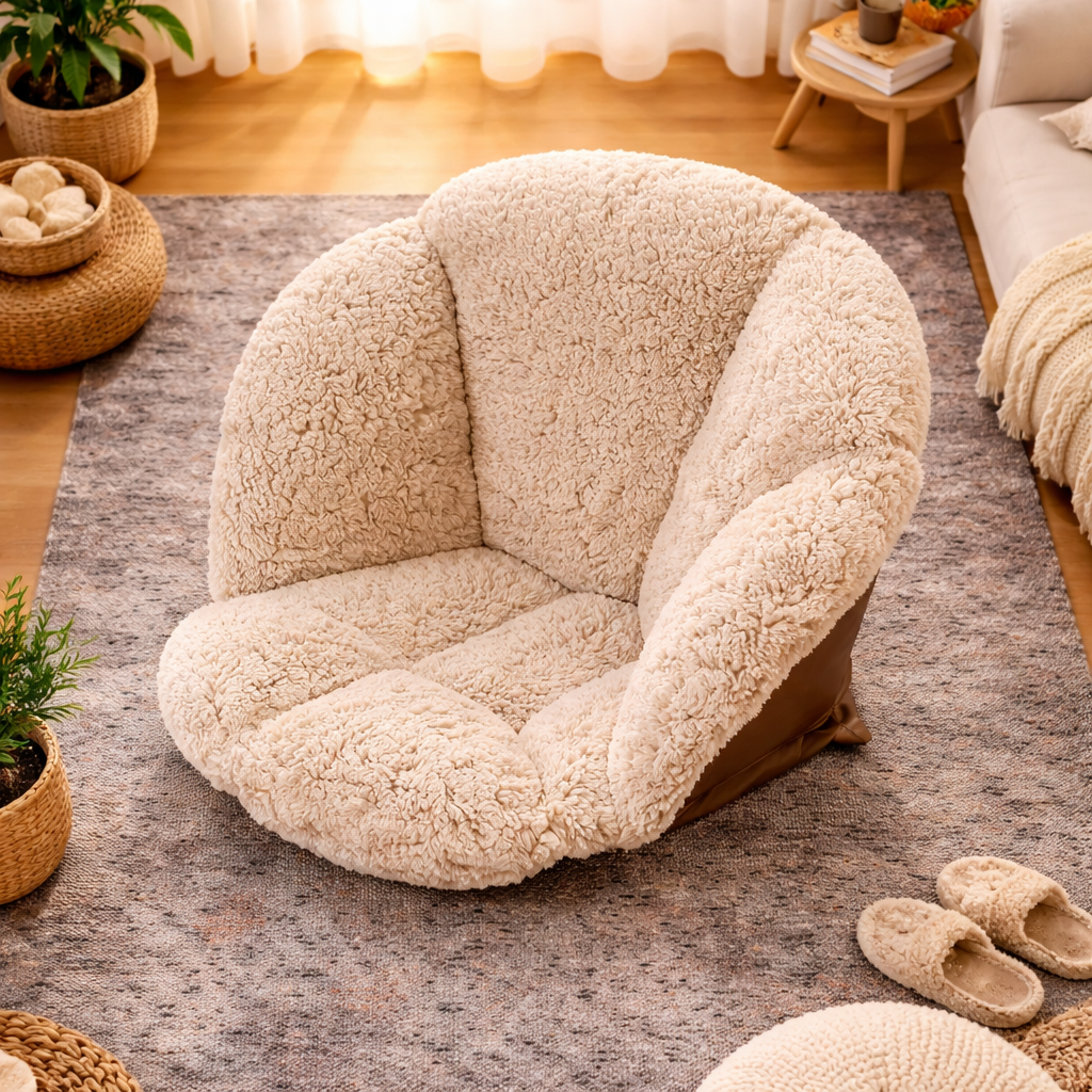 Cozy Plush Floor Lounge Chair