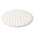 Plush Round Faux Fur Rug