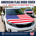 🔥50% OFF Last Day Sale 🎉4th Of July Flash Sale 65K+🔥American Car Hood Flag🦅No Glue No Tools🚗 Install in 1 Minute