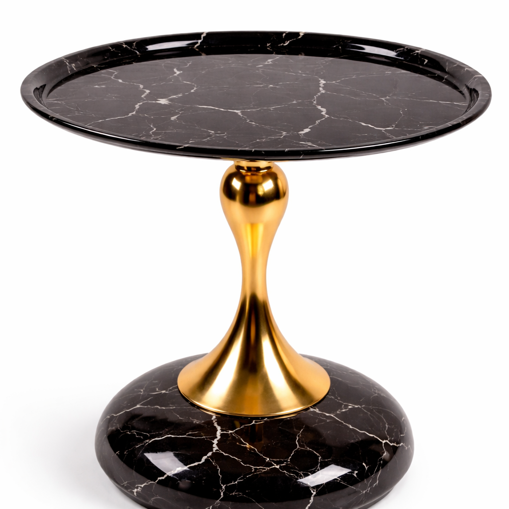 Luxury Marble Accent Side Table