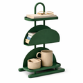 Modern 3-Tier Metal Storage Rack