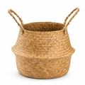 Handwoven Natural Seagrass Storage Basket