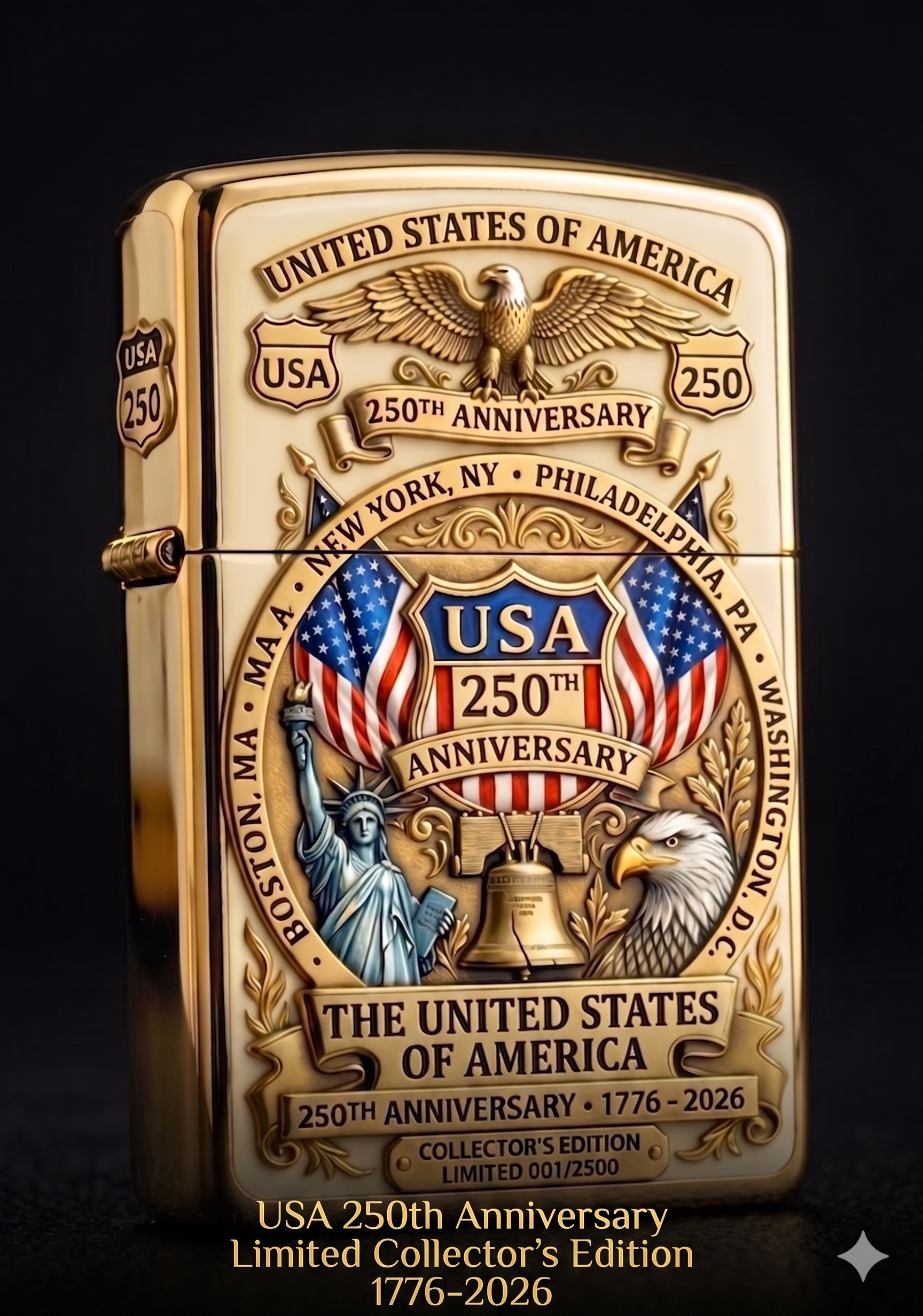 🔥 Father's Day Sale -🎁USA 250th Anniversary Lighter（BUY 3 FREE SHIPPING)