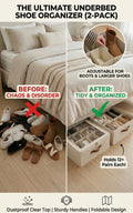 FlexiSpace™ Adjustable Shoe Organizer
