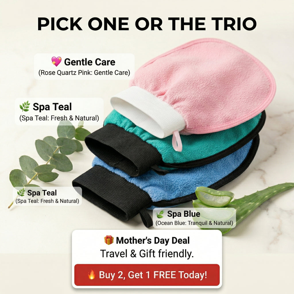 Mother's Day Sale!🔥 50% OFF Deep Exfoliating Glove - Zero Mess, Instant Youthful Glow