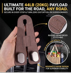 ZUVANTA™ Upgraded Bendable Suede Car Headrest Hooks, Anti-Rattle Metal Purse Holder for Car Seat, Heavy Duty 44lbs Double Hanger| 70% OFF🔥 Last Day Sale