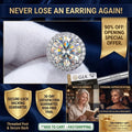 ZENVIRALA® Moissanite Stud Earrings-90% OFF🔥Last Day Sale