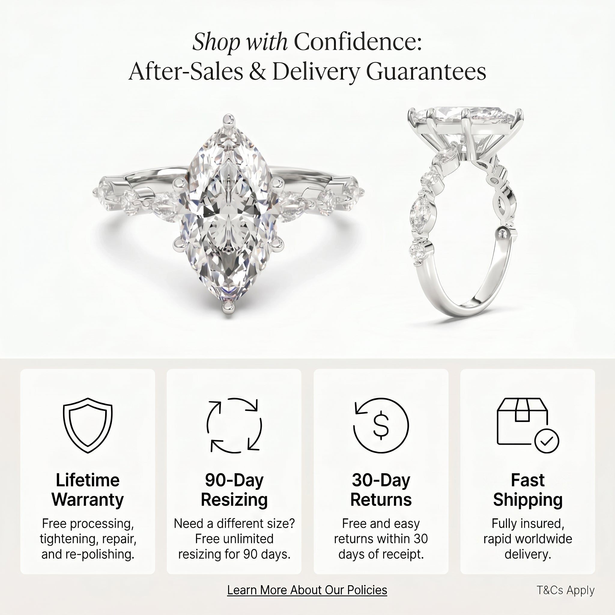 🔥90% OFF Last Day Sale |The Handcrafted Vintage Elongating Comfort-Fit Marquise Ring