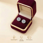 ZENVIRALA® Moissanite Stud Earrings-90% OFF🔥Last Day Sale