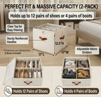 FlexiSpace™ Adjustable Shoe Organizer