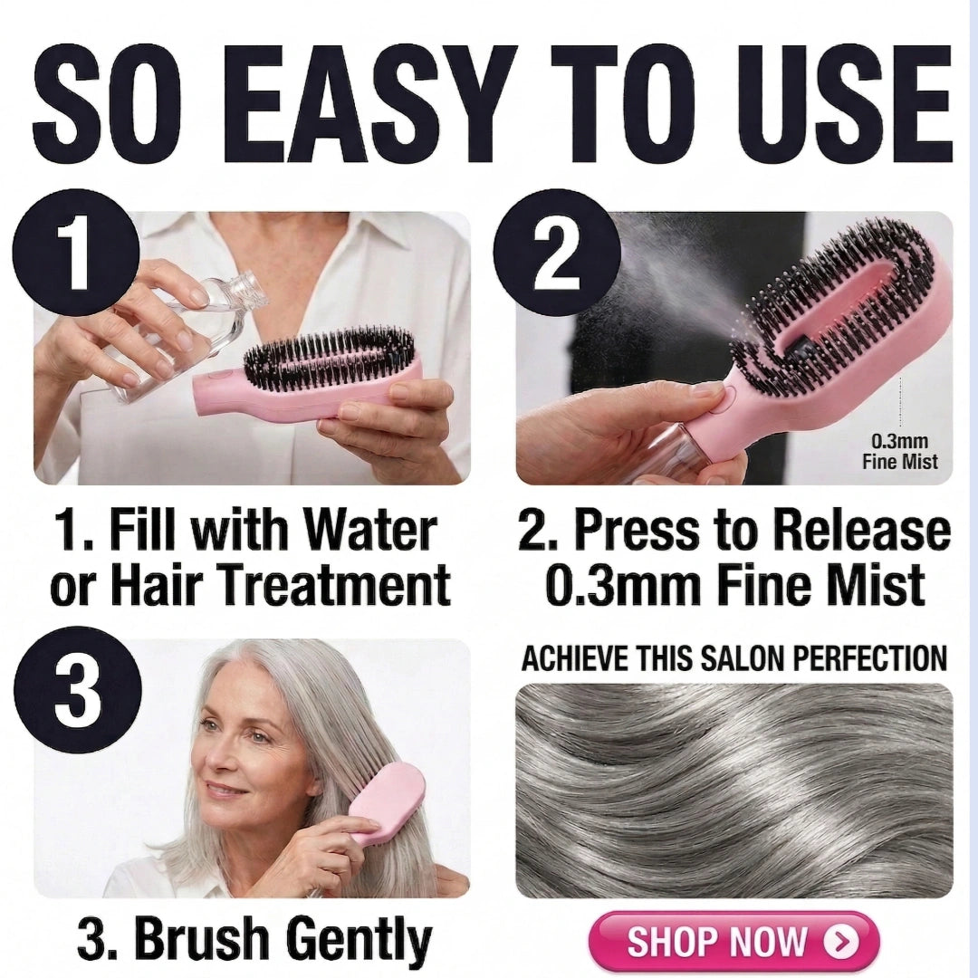 🚨70% OFF Last Day🔥 zuvanta GentleMist Volumizing Brush
