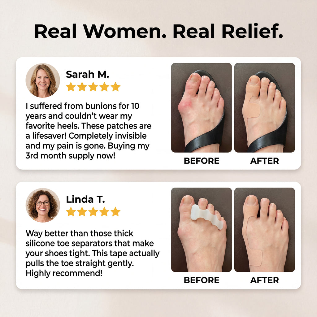 The 3-Second Non-Surgical Bunion Fix: Ultra-Thin & Invisible-Last Day Sale! 🔥70% OFF