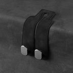 ZUVANTA™ Upgraded Bendable Suede Car Headrest Hooks, Anti-Rattle Metal Purse Holder for Car Seat, Heavy Duty 44lbs Double Hanger| 70% OFF🔥 Last Day Sale