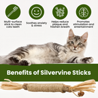 🔥50% OFF Last Day Sale Purriq Natural Silvervine Dental Sticks