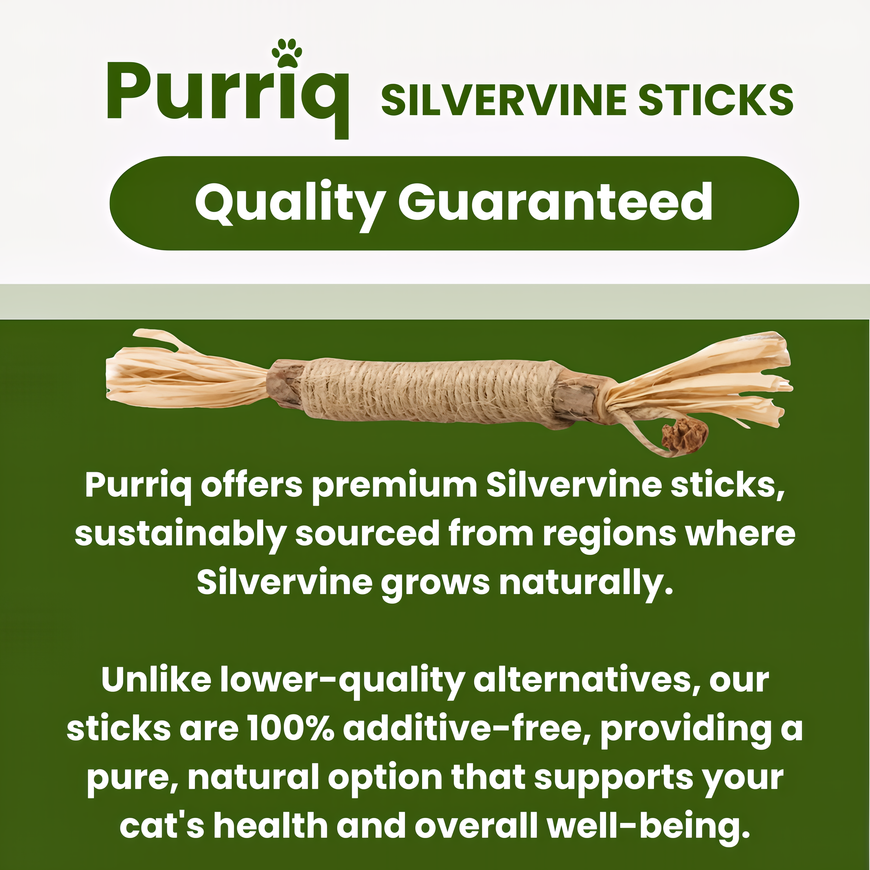 🔥50% OFF Last Day Sale Purriq Natural Silvervine Dental Sticks