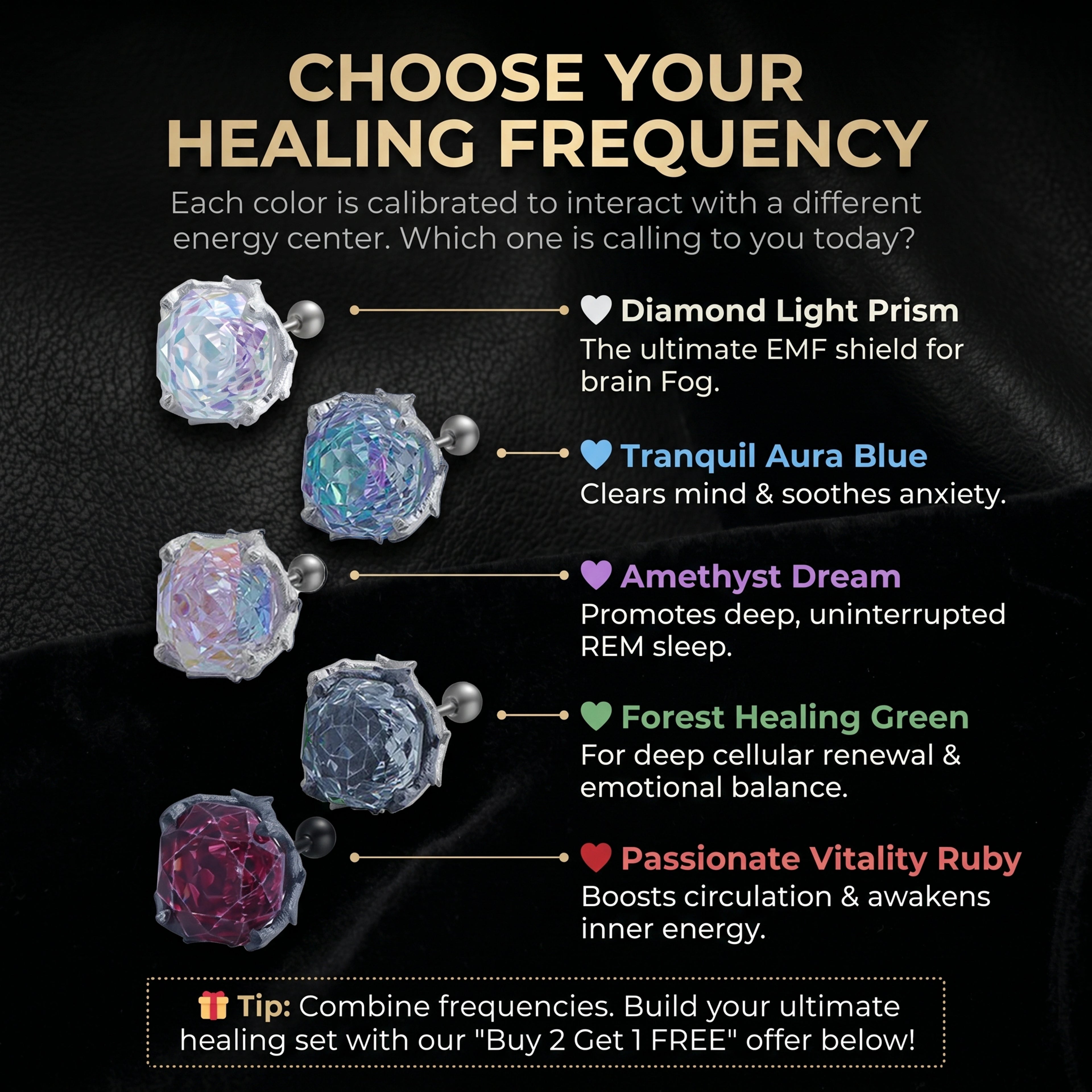 Secret VIP Glitch!🔓 80% OFF The Aura Healing Studs - Zero Anxiety, Effortless Glow